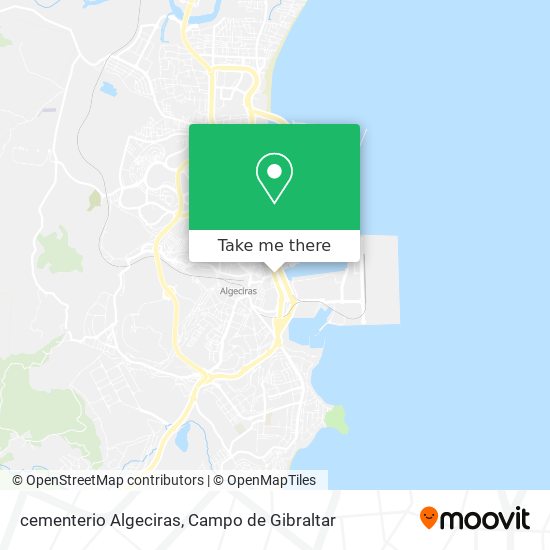 cementerio Algeciras map