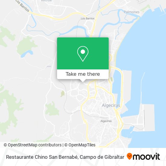 Restaurante Chino San Bernabé map