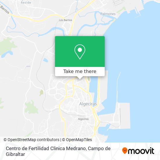 Centro de Fertilidad Clinica Medrano map