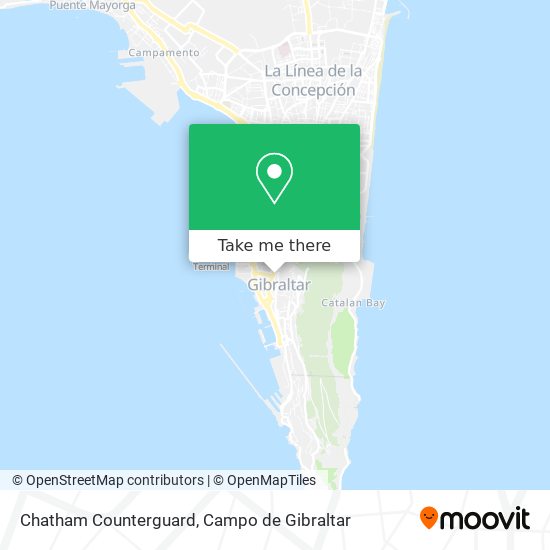 Chatham Counterguard map