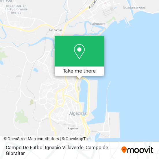 Campo De Fútbol Ignacio Villaverde map