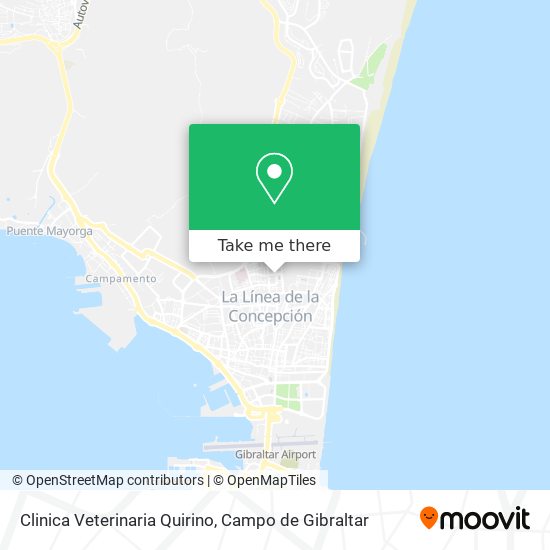 Clinica Veterinaria Quirino map