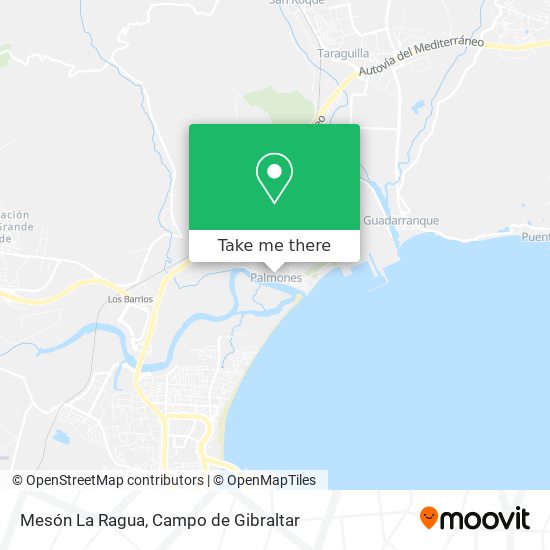 Mesón La Ragua map