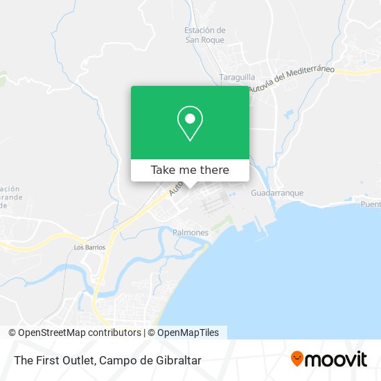 The First Outlet map