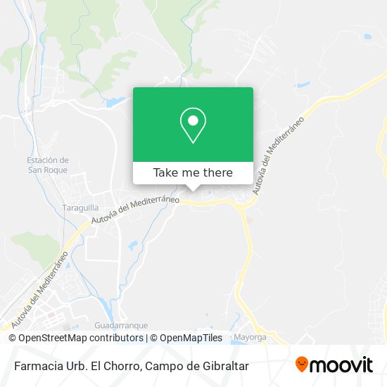 Farmacia Urb. El Chorro map