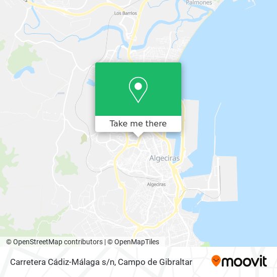 Carretera Cádiz-Málaga s/n map