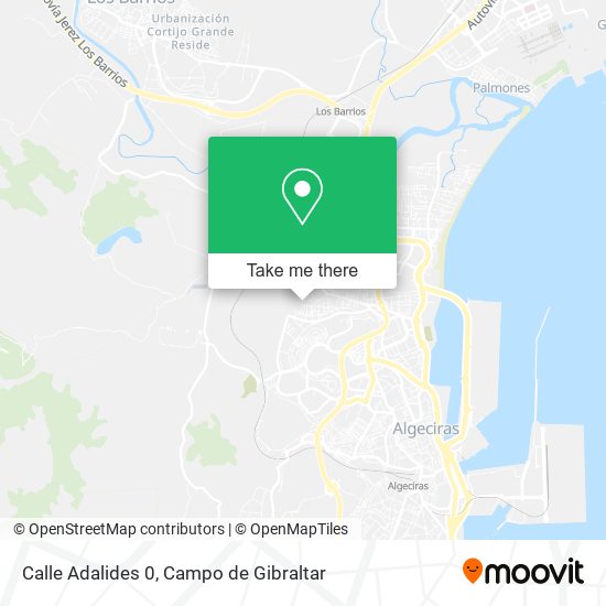 Calle Adalides 0 map