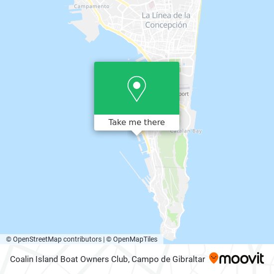 Coalin Island Boat Owners Club map