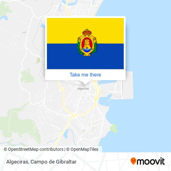 mapa Algeciras