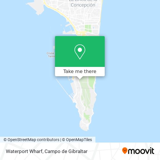 Waterport Wharf map