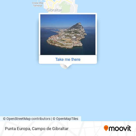 Punta Europa map