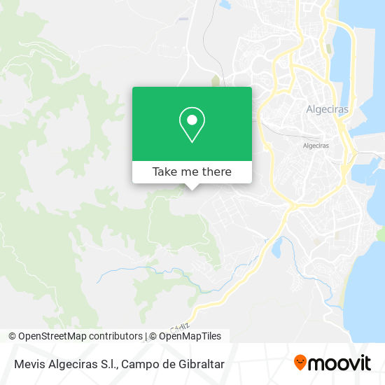 Mevis Algeciras S.l. map