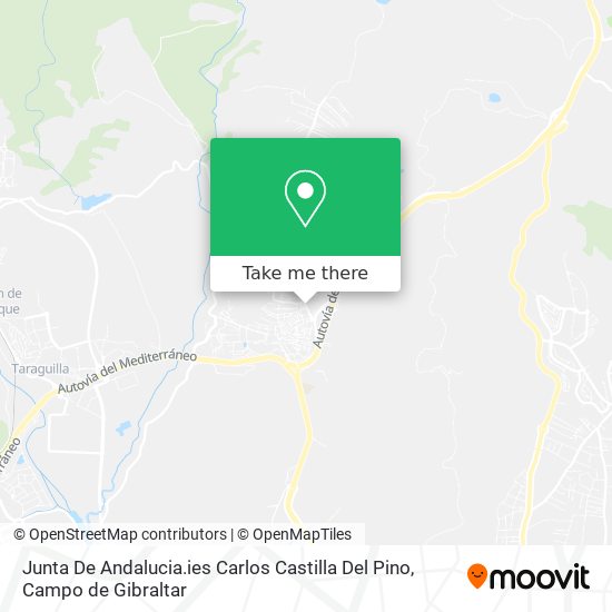 mapa Junta De Andalucia.ies Carlos Castilla Del Pino