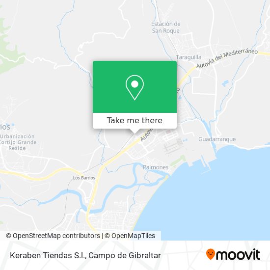 Keraben Tiendas S.l. map