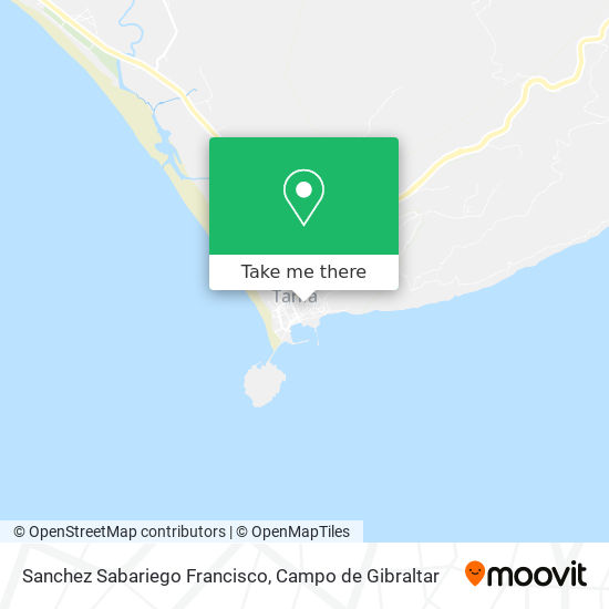 Sanchez Sabariego Francisco map