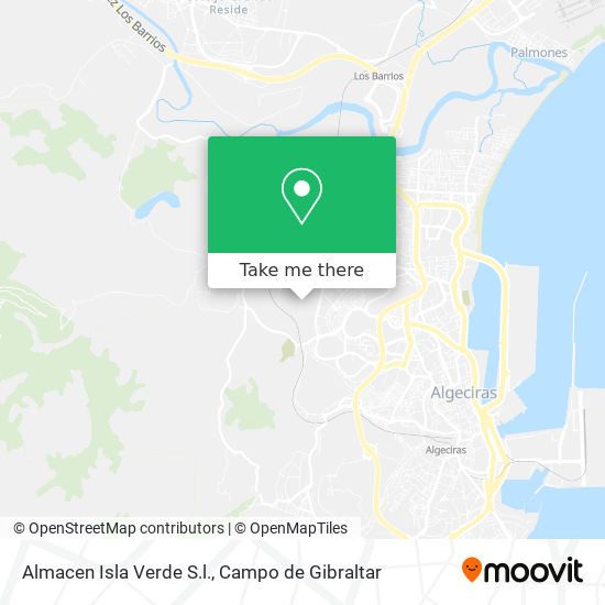 Almacen Isla Verde S.l. map