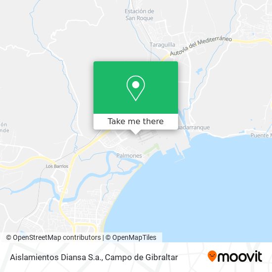 Aislamientos Diansa S.a. map