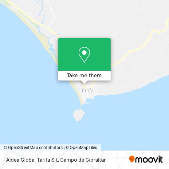 Aldea Global Tarifa S.l. map