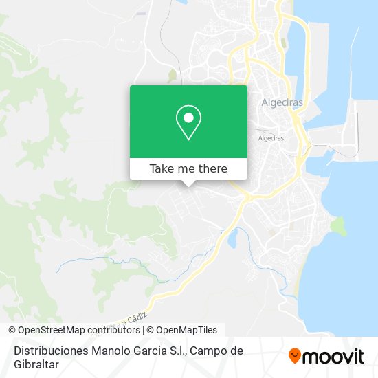 Distribuciones Manolo Garcia S.l. map