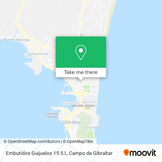 mapa Embutidos Guijuelos 15 S.l.