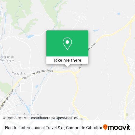 Flandria Internacional Travel S.a. map