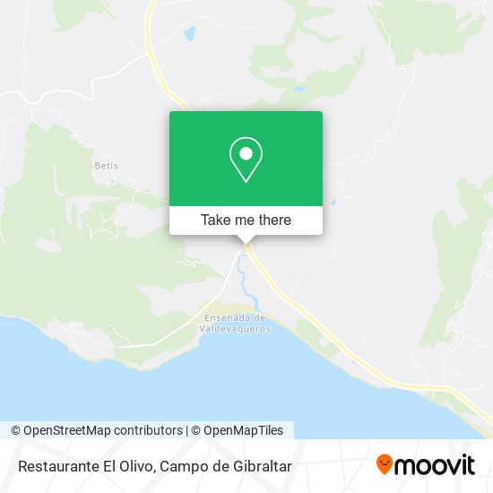 Restaurante El Olivo map
