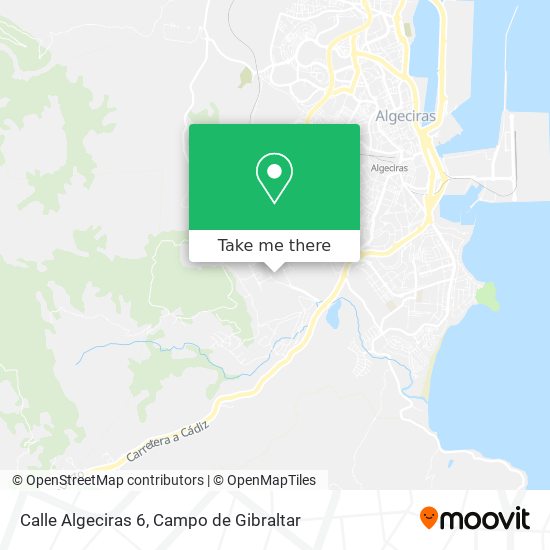 Calle Algeciras 6 map