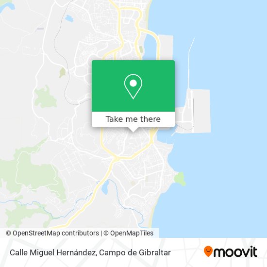 Calle Miguel Hernández map