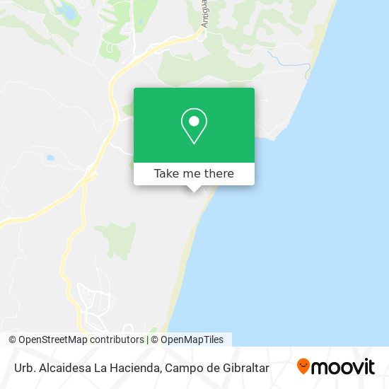 Urb. Alcaidesa La Hacienda map