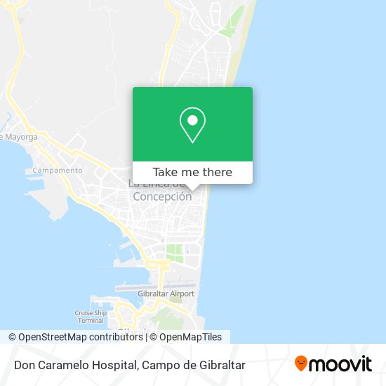 mapa Don Caramelo Hospital