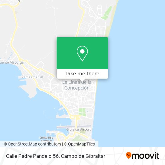 How to get to Calle Padre Pandelo 56 in La Línea De La Concepción by Bus?