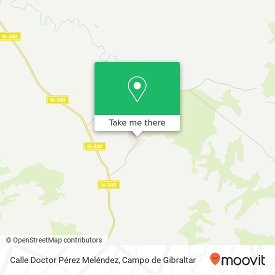 Calle Doctor Pérez Meléndez map