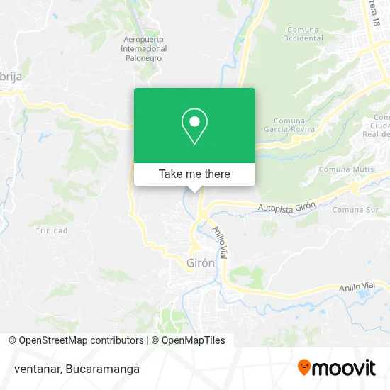 ventanar map