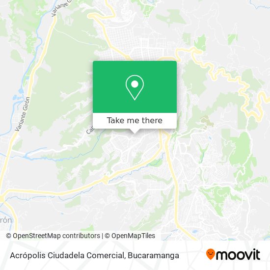 Mapa de Acrópolis Ciudadela Comercial