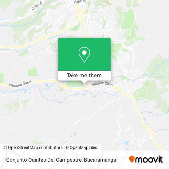 Conjunto Quintas Del Campestre map