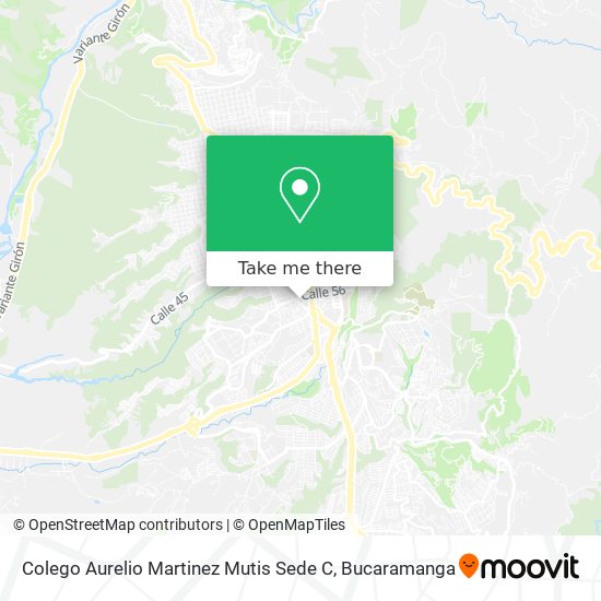 Mapa de Colego Aurelio Martinez Mutis Sede C