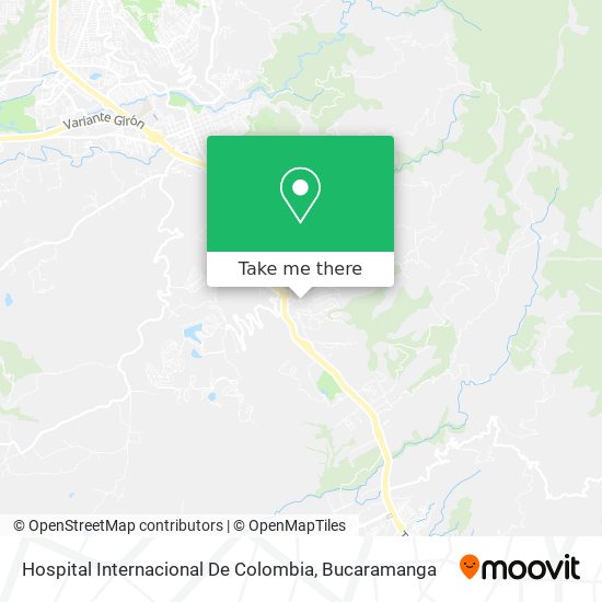 Hospital Internacional De Colombia map