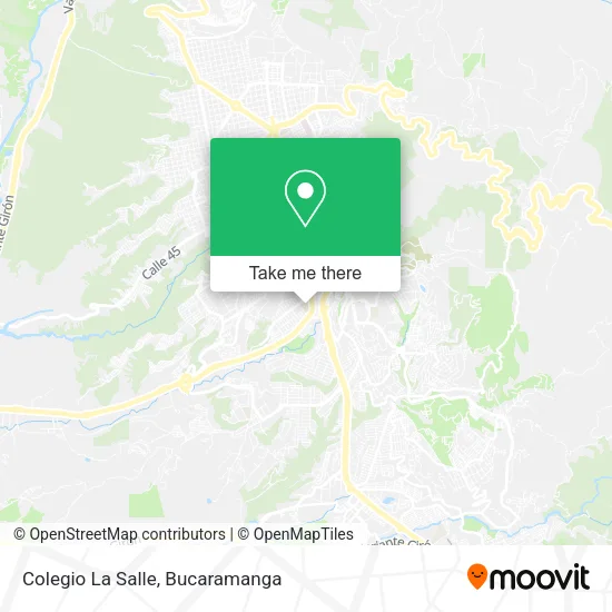 Mapa de Colegio La Salle