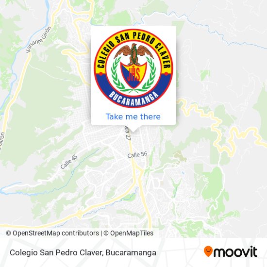 Colegio San Pedro Claver map