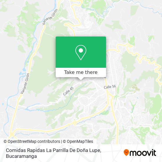 Comidas Rapidas La Parrilla De Doña Lupe map
