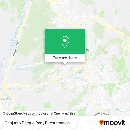 Mapa de Conjunto Parque Real