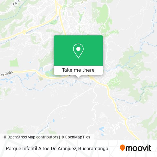 Parque Infantil Altos De Aranjuez map