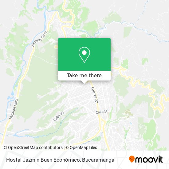 Hostal Jazmín Buen Económico map