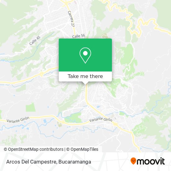 Arcos Del Campestre map