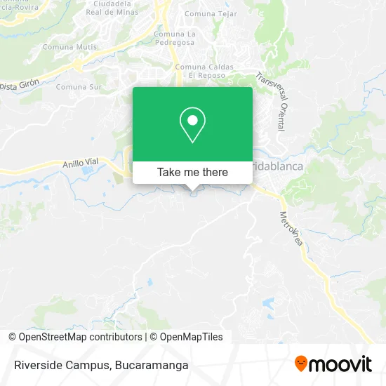Riverside Campus map