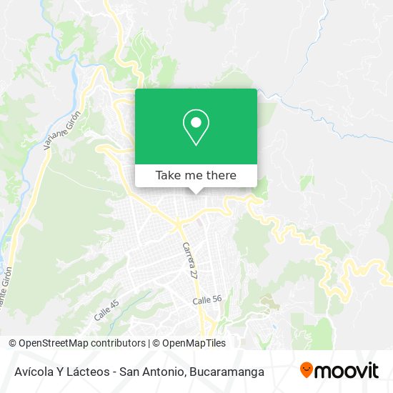 Avícola Y Lácteos - San Antonio map