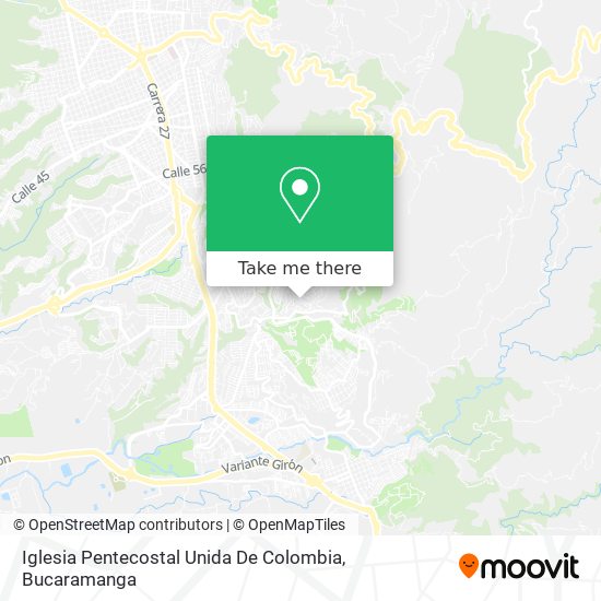 Iglesia Pentecostal Unida De Colombia map