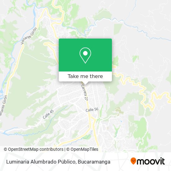 Luminaria Alumbrado Público map
