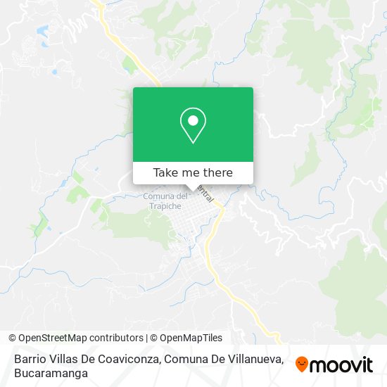 Barrio Villas De Coaviconza, Comuna De Villanueva map