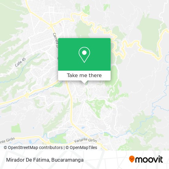 Mirador De Fátima map